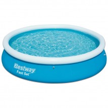Bestway - Fast Set Inflatable Round Ground Swimming pool 