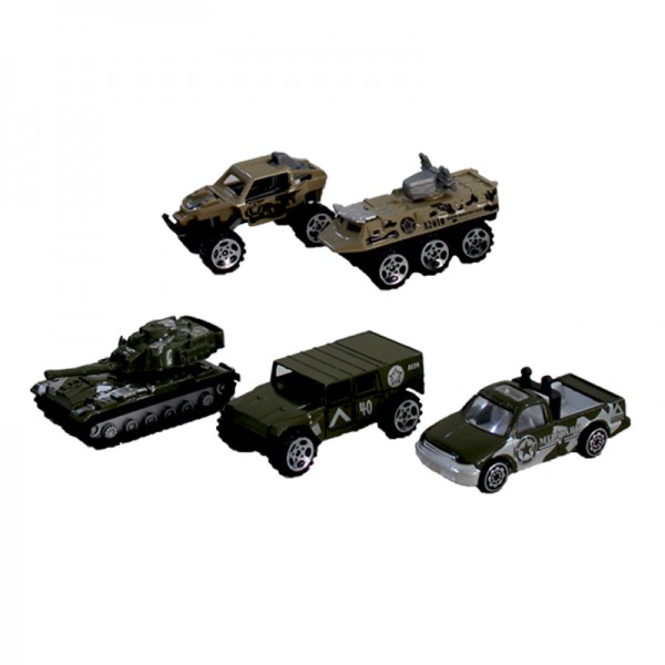 Army Vehicle Set - 5 pc (Die Cast)