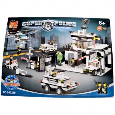 Super Police Set Building Blocks