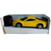 RC FERRARI TOY CAR - YELLOW SMALL