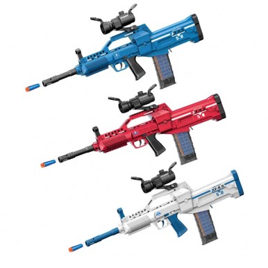 QBZ Electric Automatic Assault Riflle Shooting ToyGun With Soft Darts Toys For Boys No.1219 - Assorted Multi Color 3 Ratings10 Answered Questions