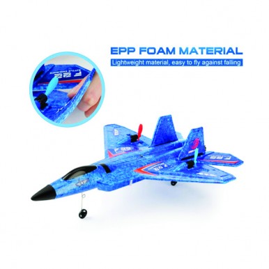 Remote Control MIG-29 Foam Fighter Jet 2.4 GHz - Toy For Boys - Assorted Colors
