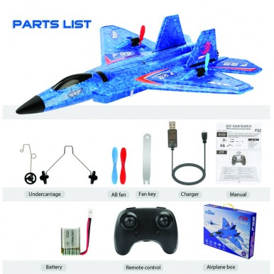 Remote Control MIG-29 Foam Fighter Jet 2.4 GHz - Toy For Boys - Assorted Colors