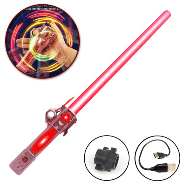 Star Wars Lightsaber Action Sword Rechargeable Toys for Boys - Size Approx. 70cm - Single Piece Assorted Color