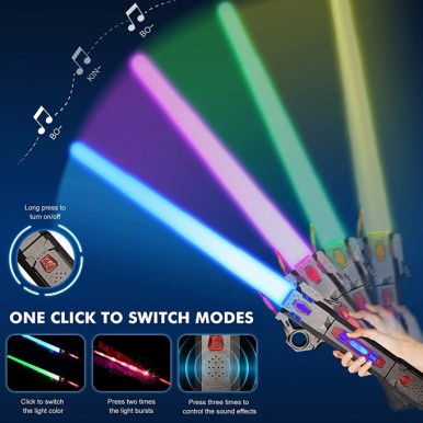Star Wars Lightsaber Action Sword Rechargeable Toys for Boys - Size Approx. 70cm - Single Piece Assorted Color