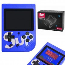 SUP 400 in 1 Games Retro Game Box Console Handheld Game PAD Gamebox - Blue