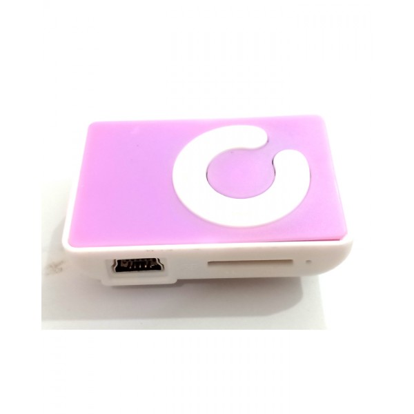 Mini MP3 Player - Plastic - Purple
