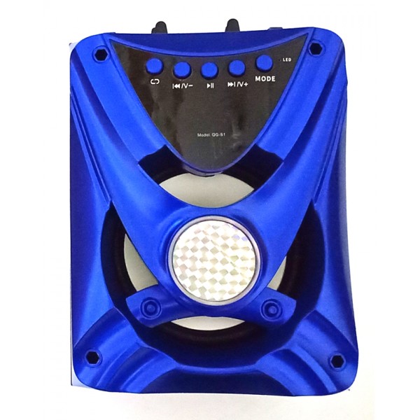 Bluetooth Multimedia Speaker - QG-S1 - Blue