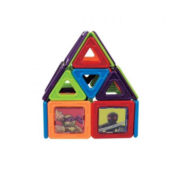 TMNT Magic Magnetic Building Toy Set for Kids