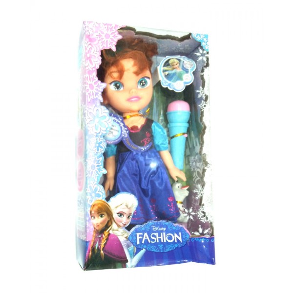 Forzen Anna Doll with Microphone - 368