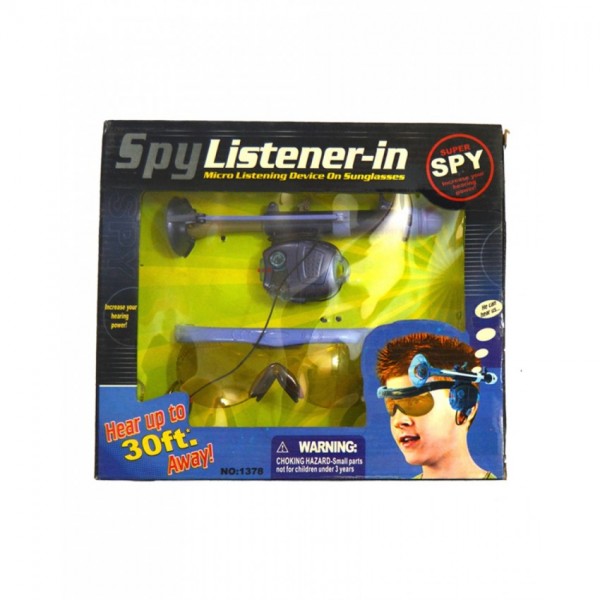 Spy Listener Listening Device on Sun Glasses 1378 Buyon.pk