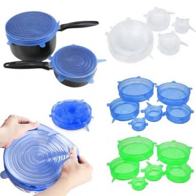 Silicone lids for Pots