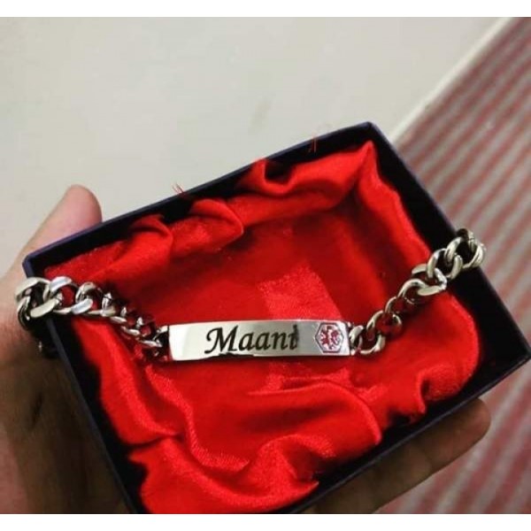 Customized Metallic Bracelet For Men