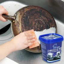 500g Rust Remover Kitchen Stainless Steel Pot Pan Kitchenwares Stain Dirt Cleaner Multi-Purpose Polish And Cleaner Clean Tool (BUY 1PC GET 1PC FREE FREE FREE)