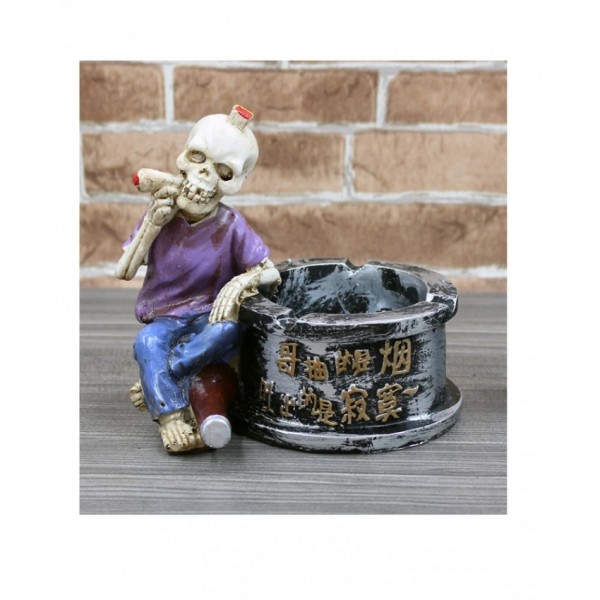 Ashtray Skeleton & Skull Ashtrays, Unique & Interesting Gift Item