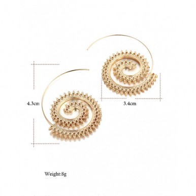 Gold Stylish Hoop Earring – AE18