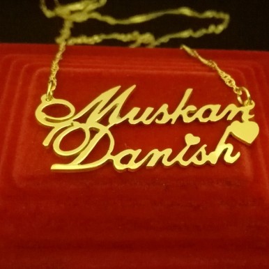 Stylish Handmade Customized Name Necklace 
