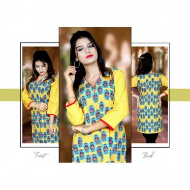 EGYPT KING and QUEEN DIGITAL PRINTED KURTI FOR WOMEN