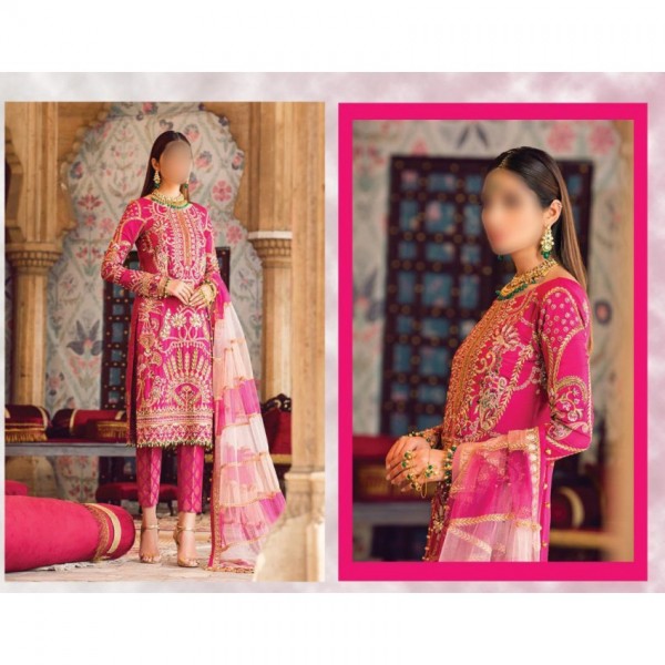 BEST EMBROIDERY AND HANDWORK DRESS FOR WOMEN IN PINK