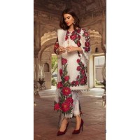 Chiffon Embroidered Dress For Women