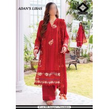 Beautiful red rose party wear dress for women