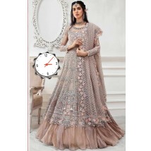 WEDDING EMBROIDERED BRIDAL DRESS