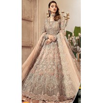 BEAUTIFUL BRIDLE WEDDING DRESS WITH SILVER WORK