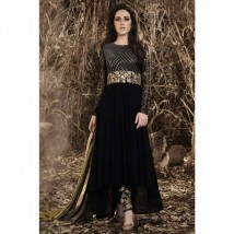  Black chiffon stylish Metro maxi 