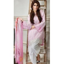 Lawn embroidery suit Chiffon Printed Duppata
