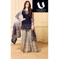 Beautiful Colour Combination embroidery dress for party wear
