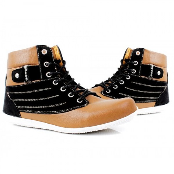 brown casual shoes