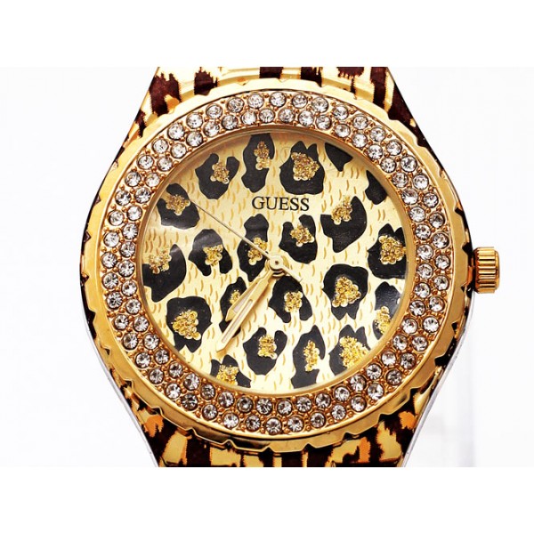 Guess Celebrating Leopard Ladies Watch 