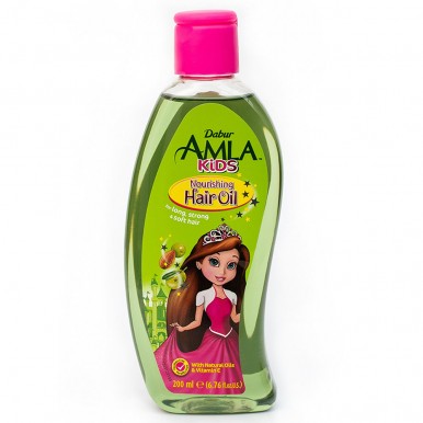 Imported Dabur Amla Nourishing Kids Hair Oil Natural Oils & Vitmain E - 200ml