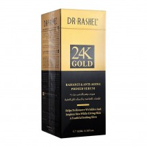 Dr Rashel 24K Gold Radiance And Anti Aging Primer Face Serum Gold 100ml - Original