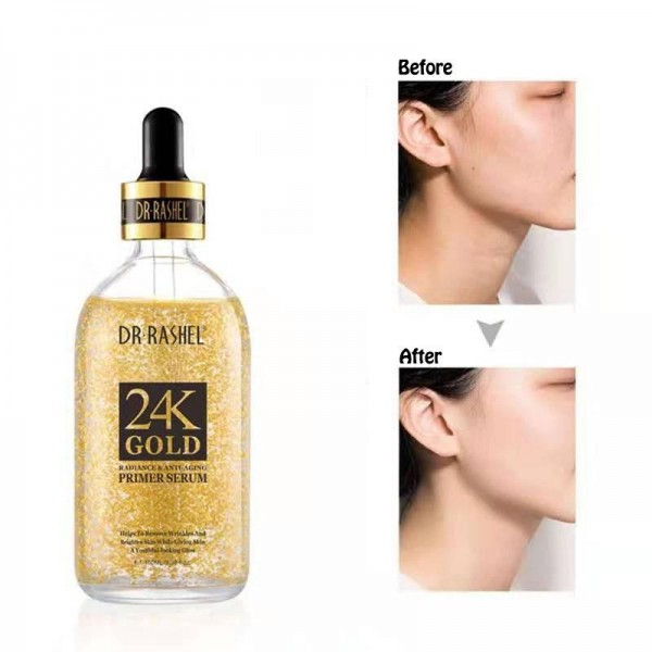 Dr Rashel 24K Gold Radiance And AntiAging Primer Face Serum Gold 100ml