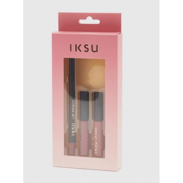 IKSU 3-Piece Lip Makeup Kit - Imported