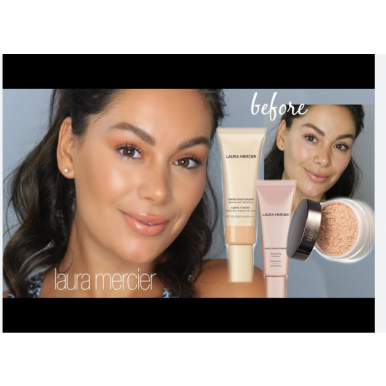 Laura Mercier Foundation Primer Protect 15ml - Travel size - Tinted Moisturizer - Oil-Free - Suitable For All Skin Types - Enriched SPF 30