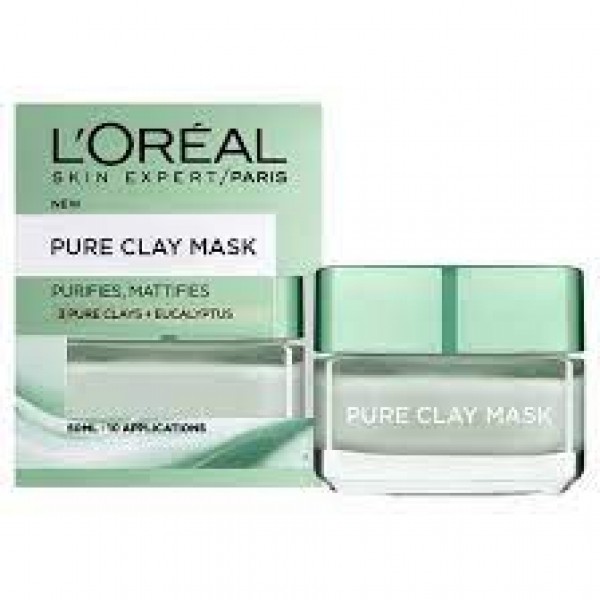 LOreal - Pure Clay Purity Mask 50ml