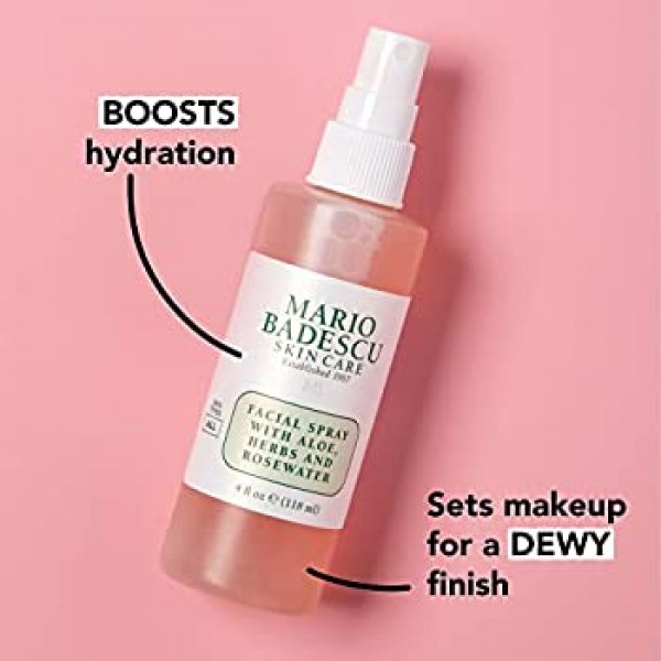 Mario Badescu Facial Spray with Aloe , Herbs and Rose water 118 ml