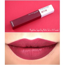 Maybelline New York Super Stay Matte Ink Liquid Lipstick Matte Finish 120 Artist - Full size