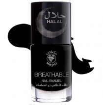 Mikyajy Breathable Nail Enamel Shade Black, Full Size