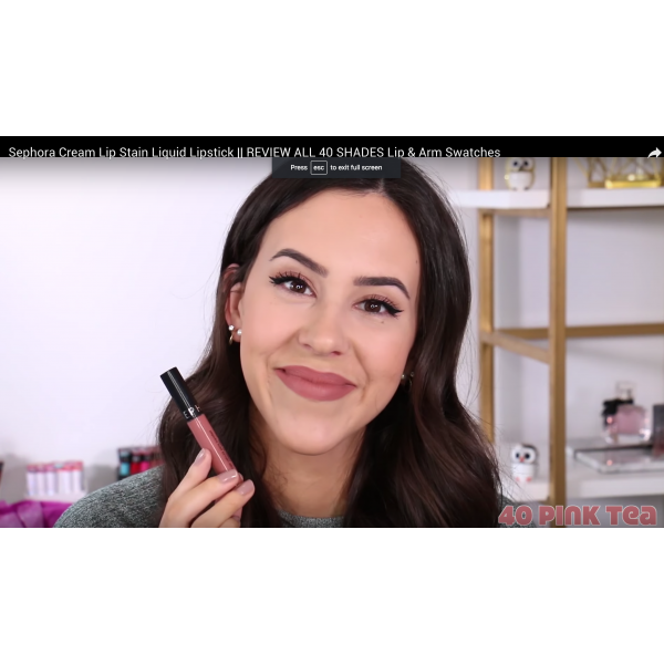 Sephora Cream Lip Stain (Pink tea) Full Size Buyon.pk