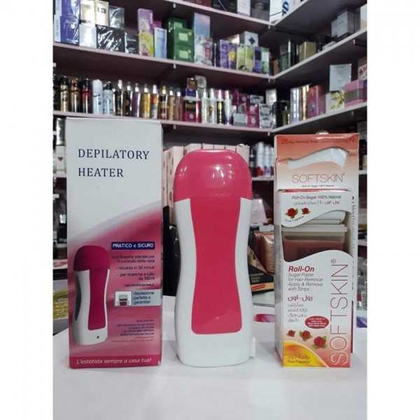 Electric Depilatory Roll On Wax Heater Roller Hair Removal Depilation –  Loto.pk