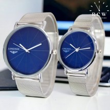 Longiness Couple Watches with Stainless Steel with box