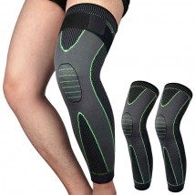 Pair of winter knee warmer / winter knee braces support