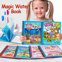 Magic Water Book Painting Drawing Coloring Board Book Doodle & Magic Water Pen