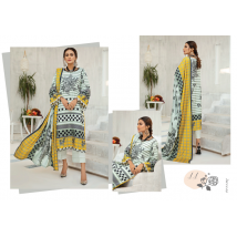 Printed Unstitched 3 Pcs Winter Suits