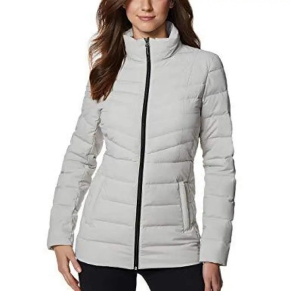 Ladies Grey Puffer Parachute Jacket For Women Buyon pk ladies-grey-puffer-parachute-jacket-for-women-buyon-pk