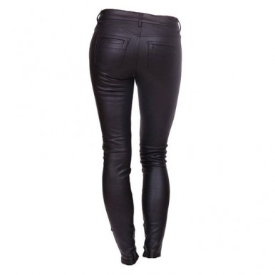 High Quality Leather Pant for women in Black