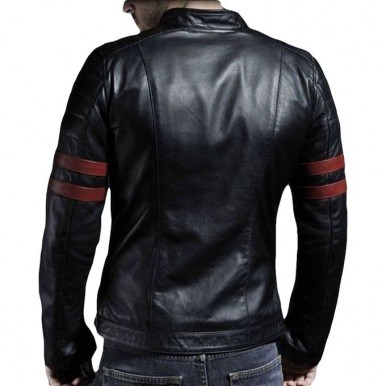 Faux Leather Highstreet Jacket By Moncler in Black for Men